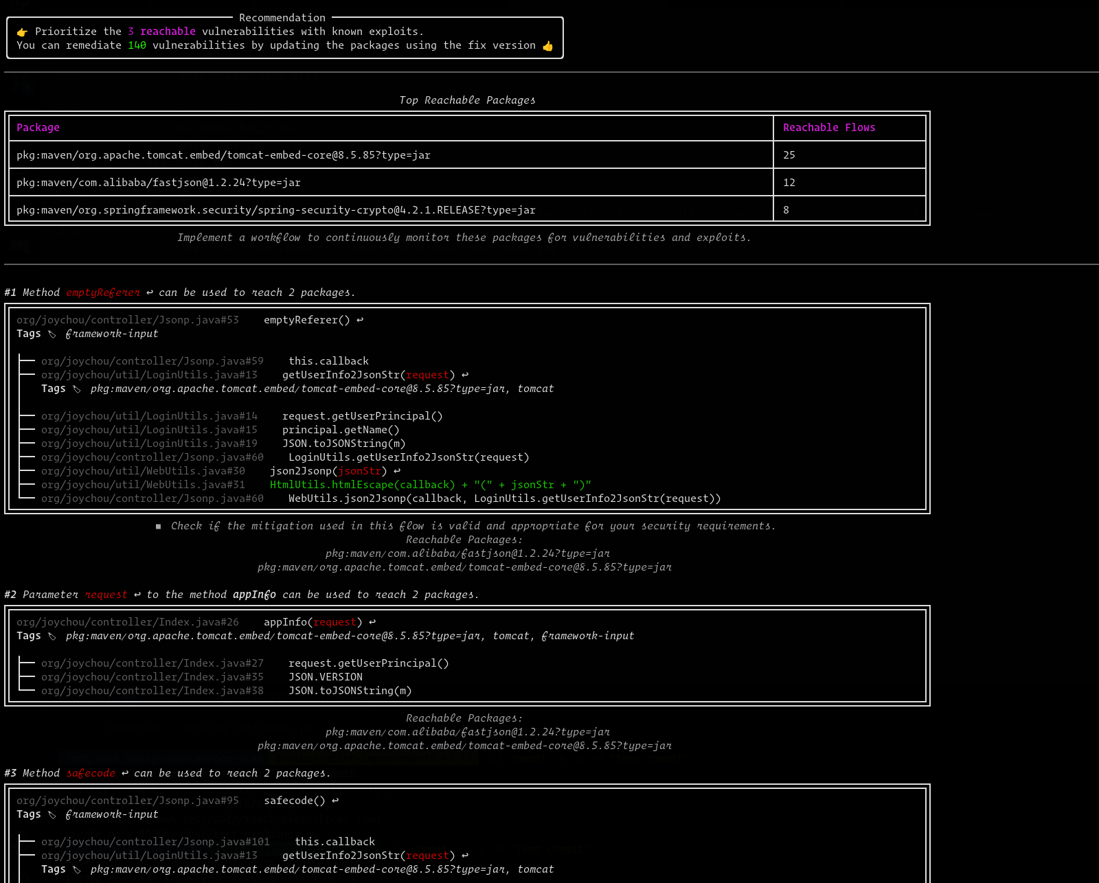 Reachable Flows